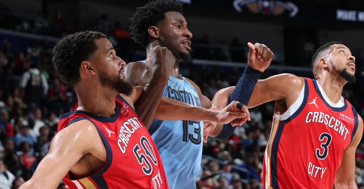 灰熊队客场力克快船队，莫兰特砍下34分